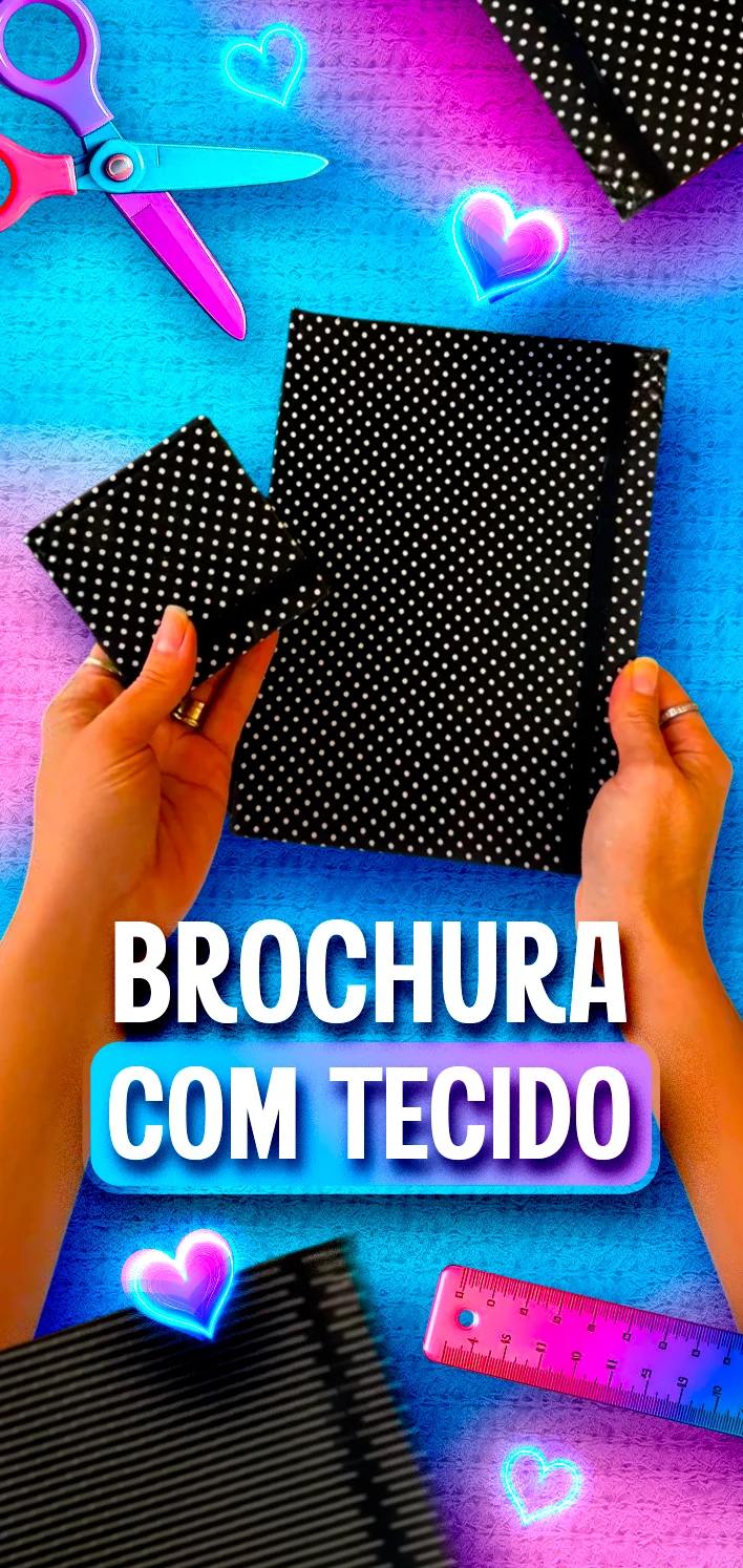 THUMB - BROCHURA COM TECIDO